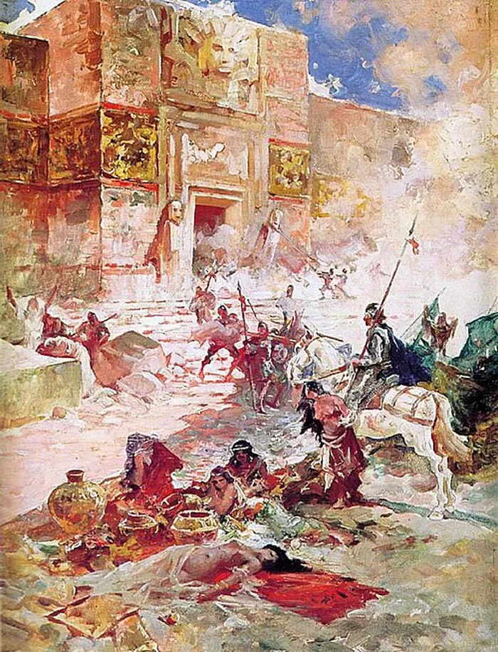 El saqueo de Coricancha